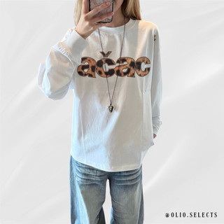 olio.selects/豹紋字母長袖Tee