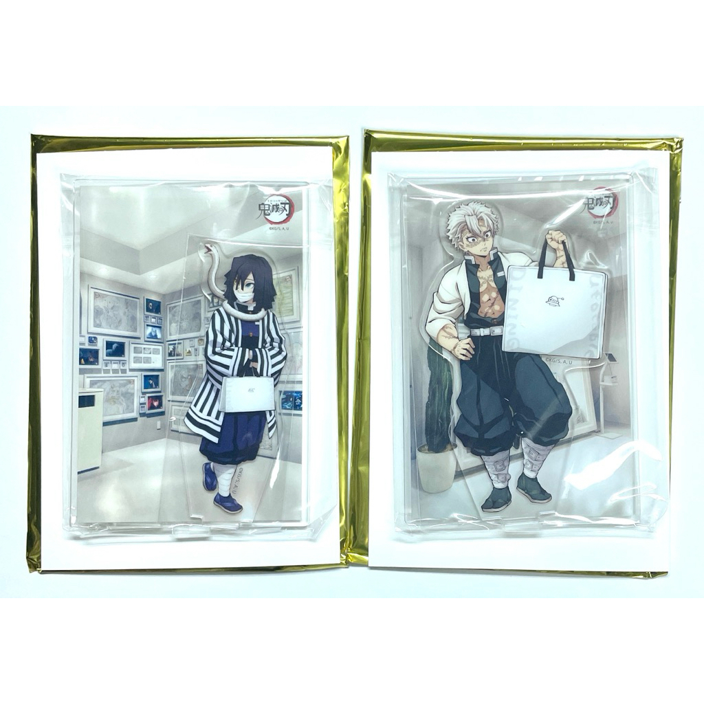 鬼滅之刃 隊士百景 新店鋪記念 立牌 壓克力 不死川實彌 伊黑 小芭內 實彌 風柱 蛇柱 日版 日本 柱展 鬼滅 百景