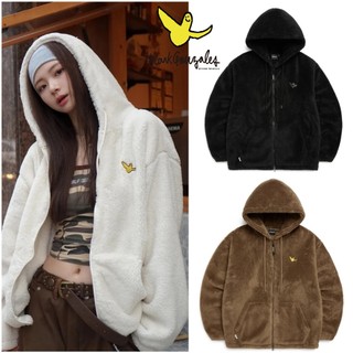 限時特價❗️韓國 Mark Gonzales 小天使 25FW 男女裝 連帽抓絨外套 Z254UJP140080
