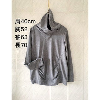 THYME大尺碼長版長袖帽T（孕婦適穿媽咪裝）