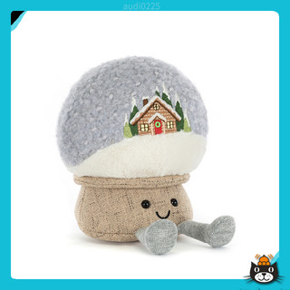 免運英國代購 Jellycat 趣味水晶球 聖誕節禮物 雪景球 Amuseables Snow Globe