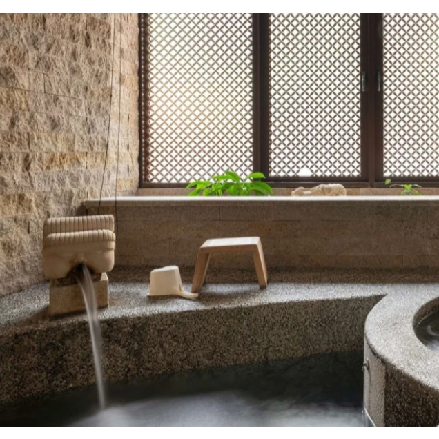 ㊙️無預約均採現場排房制 台中惠來谷關溫泉會館 2人 聆泉湯屋泡湯1.5小時 (假日2人+400) 私人湯屋