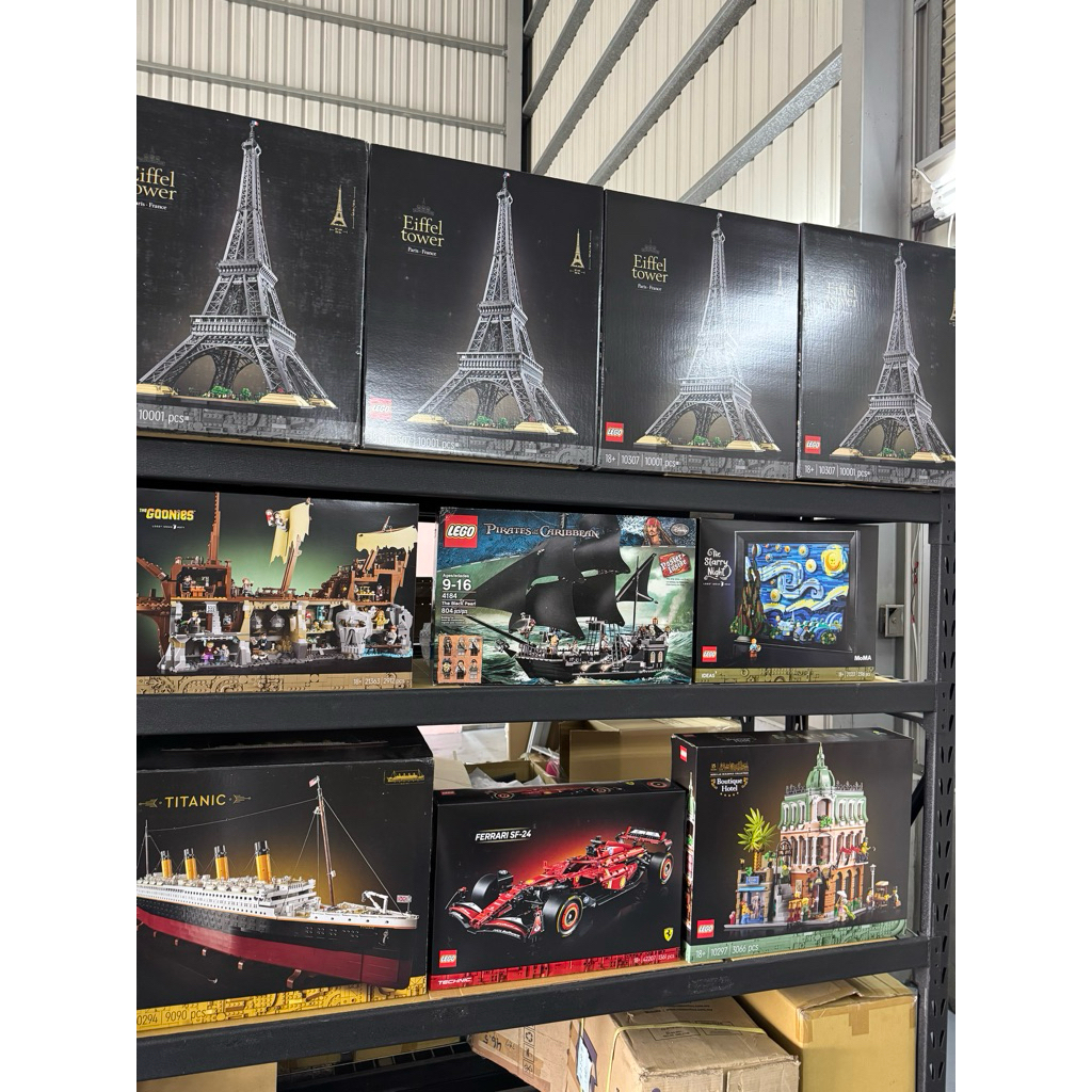 樂高 LEGO 積木 ICONS系列 Eiffel Tower 法國巴黎鐵塔 艾菲爾鐵塔 10307原運輸箱寄出