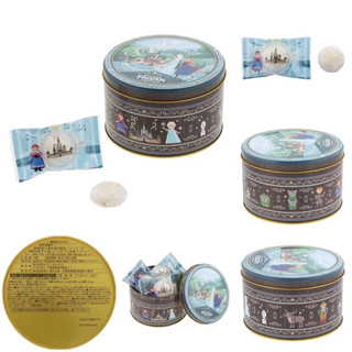 全新品☃️ ✨東京迪士尼園區 夢幻泉鄉 冰雪奇緣 鐵罐 鐵盒餅乾 禮盒 艾莎 安娜（🈚️內容物