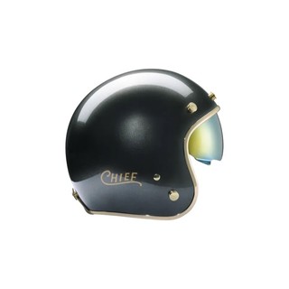 任我行騎士部品 Chief Helmet DEMETER 閃銀 3/4 半罩 復古帽