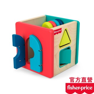 Fisher-Price 費雪 木製活動方塊
