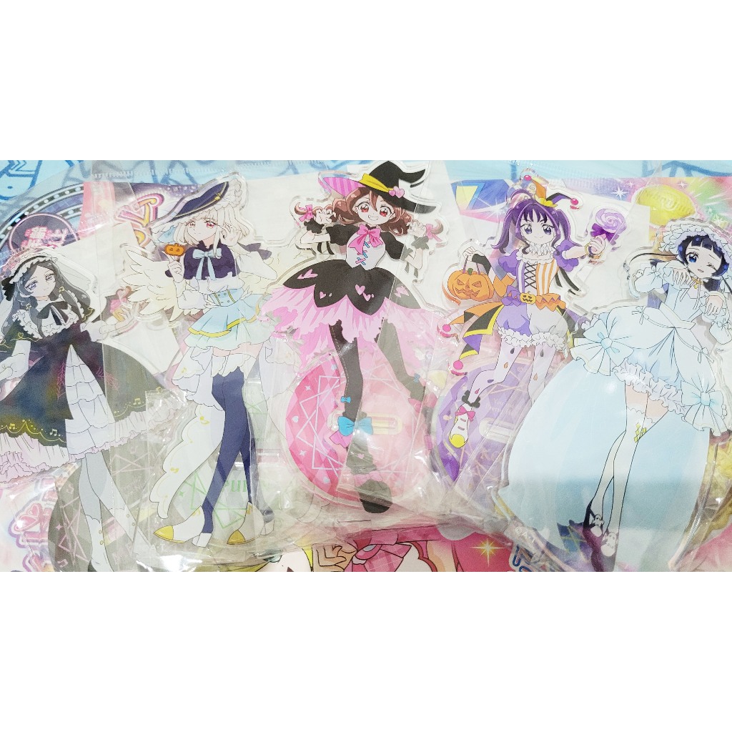 日本正版 專門店限定 Idol光之美少女你與我 萬聖節立牌 偶像天使 俏麗天使 心跳天使 心戀天使 親親天使 壓克力立牌