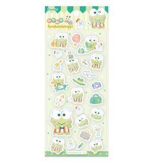 三麗鷗Sanrio 泡泡貼紙-大眼蛙 墊腳石購物網