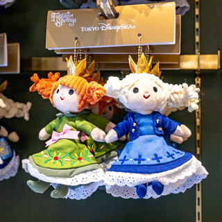 東京迪士尼 冰雪奇緣 艾沙 安娜 吊飾 Elsa&Anna