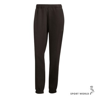 Adidas 瑜珈長褲 女裝 訓練 排汗 黑【運動世界】JY4700