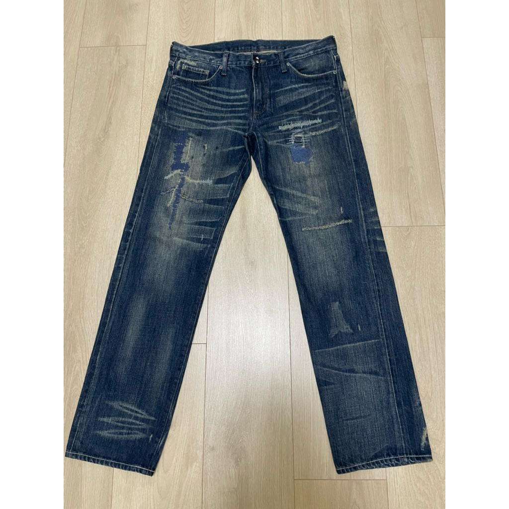 NEIGHBORHOOD NARROW STRAIGHT ペイント加工