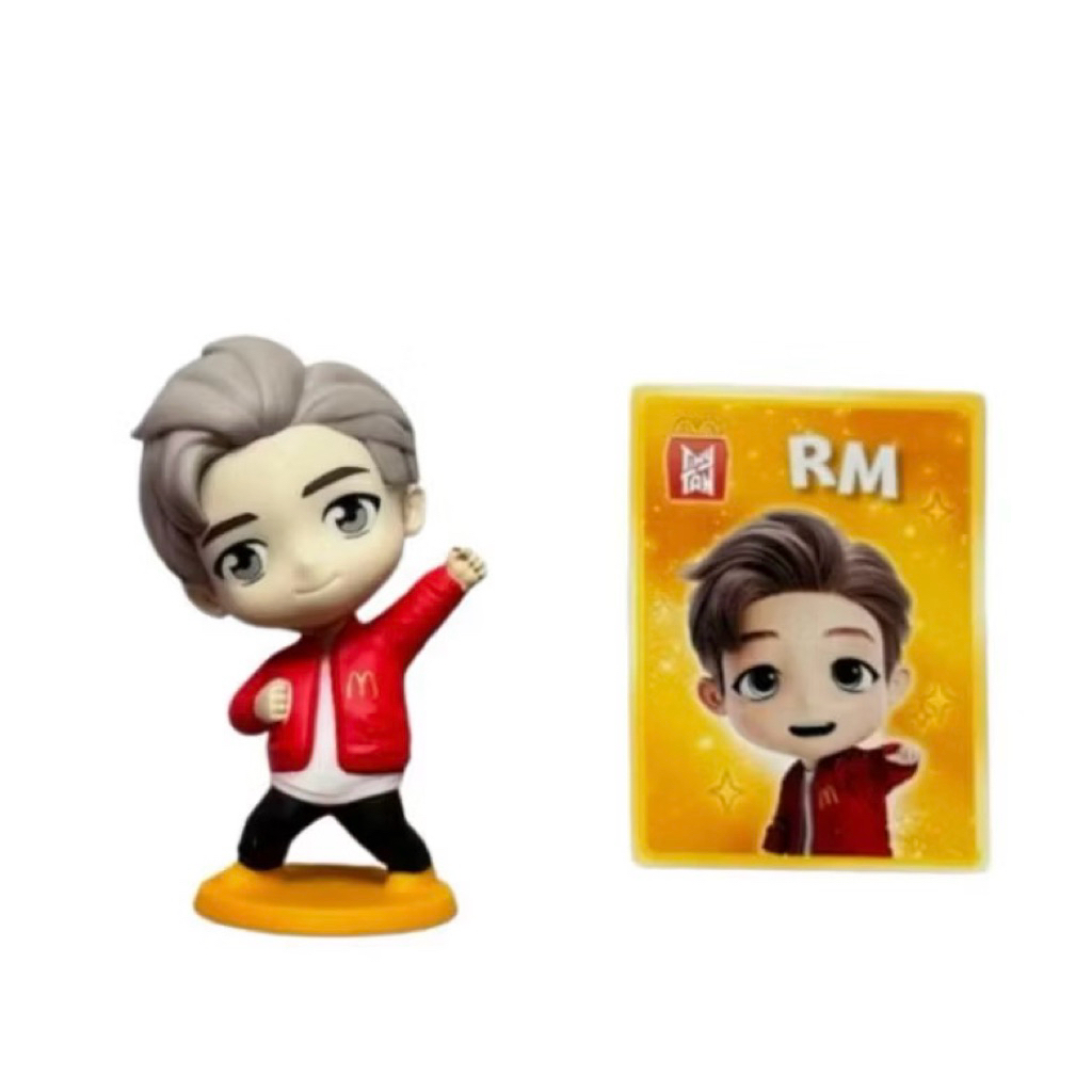 (確認款)Mcdonalds 麥當勞 X TinyTAN 限量盲盒 BTS 防彈少年團成員的七個可愛虛擬角色擺件公仔盲盒