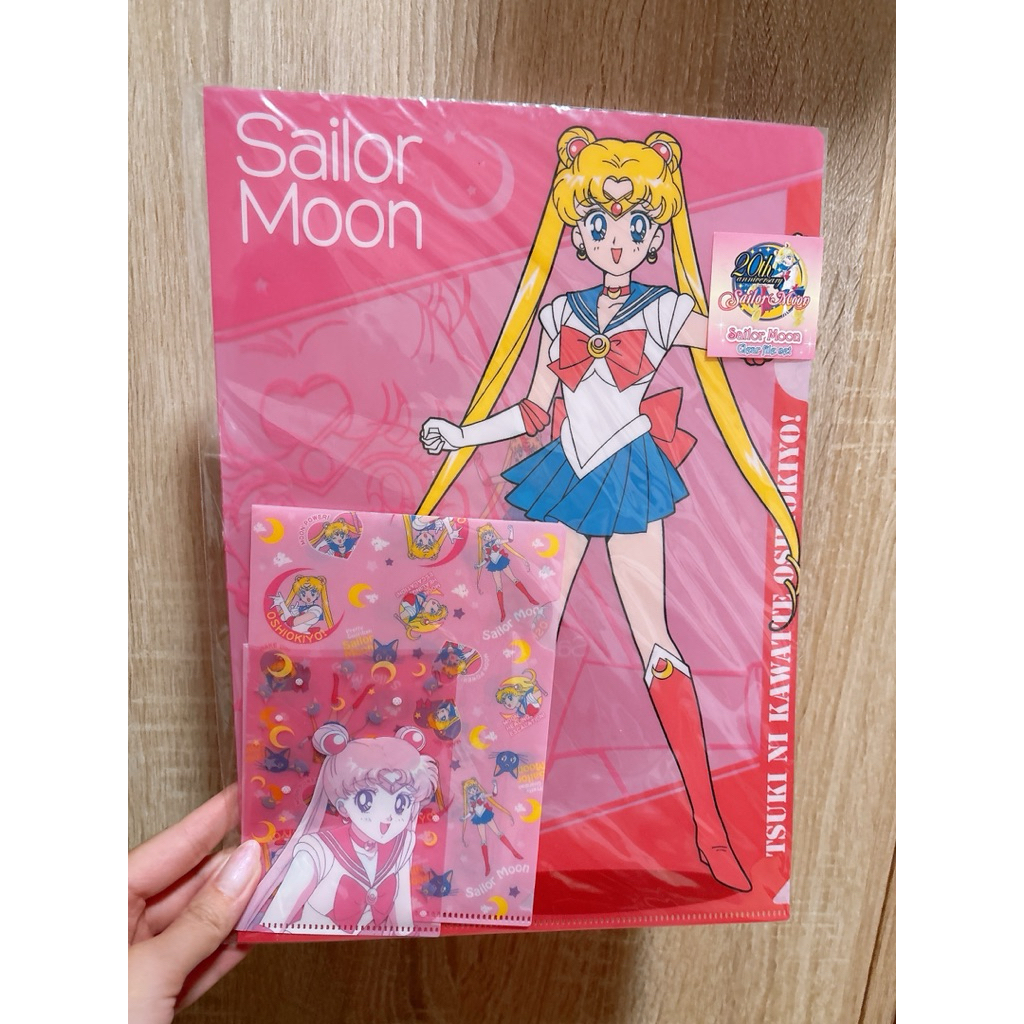 全新🌟美少女戰士資料夾 月光仙子文件夾 3個一組 大中小 Sailormoon 資料夾 月亮 月光仙子 正版 現貨
