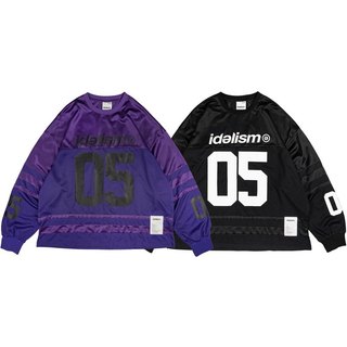 IDEALISM ID25075 HOCKEY JERSEY 冰球 長T (二色) 化學原宿