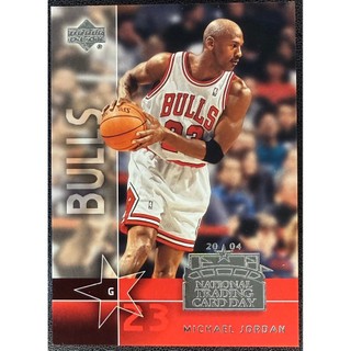 球員卡 Michael Jordan 2004 Upper Deck National Trading Card Day