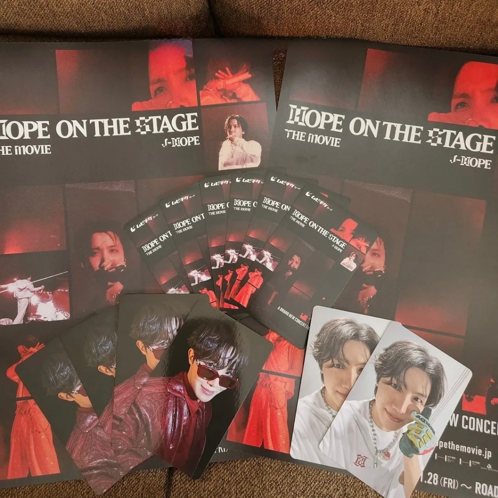 [現貨] BTS『j-hope Tour 'HOPE ON THE STAGE' THE MOVIE』日本前售特典小卡