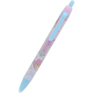 日本 sun-star Little Twin Stars 油性原子筆/ 0.7mm/ 黑筆/ 粉 eslite誠品