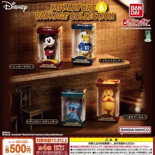 【盧卡斯偷椅子】現貨 正版 BANDAI 萬代 迪士尼包裝盒公仔 米奇 史迪奇 唐老鴨 小熊維尼 包裝 扭蛋 轉蛋