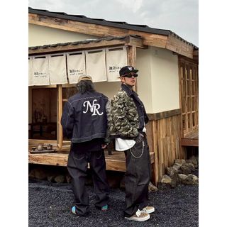 迷彩牛仔雙面外套 Army Denim Reversible Jacket