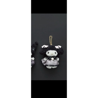 MDF KUROMI x Maison de FLEUR 聯名生日限定三麗鷗 黑色美樂蒂吊飾 鑰匙圈 掛件