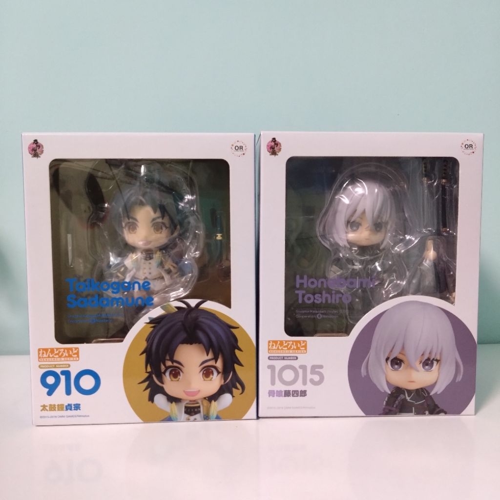 現貨 日版 刀劍亂舞 好微笑 gsc 黏土人 太鼓鐘貞宗 骨喰藤四郎 可動模型