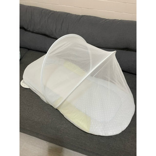 全新｜GMP BABY 厚蚊帳睡墊 ✨贈：二手｜針織布嬰兒尿墊 100×80公分