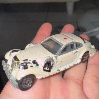 TOMICA 25光岡 老爺車 MITSUOKA LE-SEYDE 2001 TOMY 兒童玩具 二手
