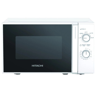 【HITACHI 日立】20公升700W機械旋鈕微波爐HMRM2003 HMR-M2003 白色