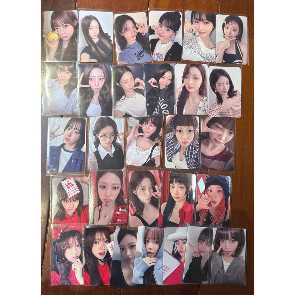 [3/20更]SPAGHETTI/HOT/ LESSERAFIM 熾小卡 采源 櫻花 一葉 允真 恩採 is