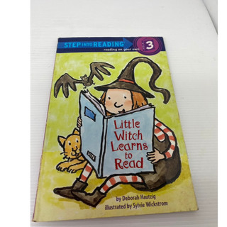 「二手書」Step into Reading 3 Little Witch Learns to Read 英文讀本