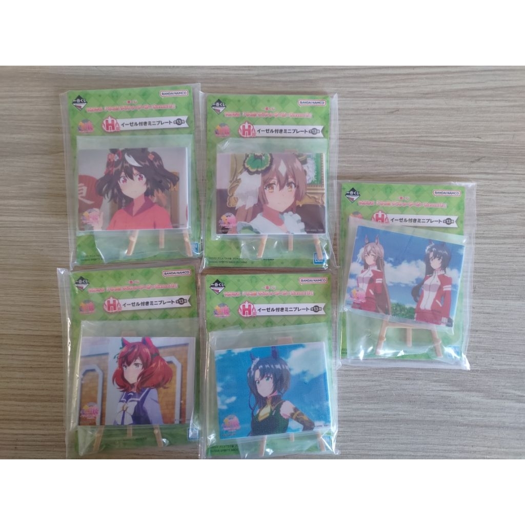 【宅居小鋪】賽馬娘 一番賞 season3 小賞 H賞 迷你相框 北部玄駒 里見光鑽 里見皇冠 優秀素質