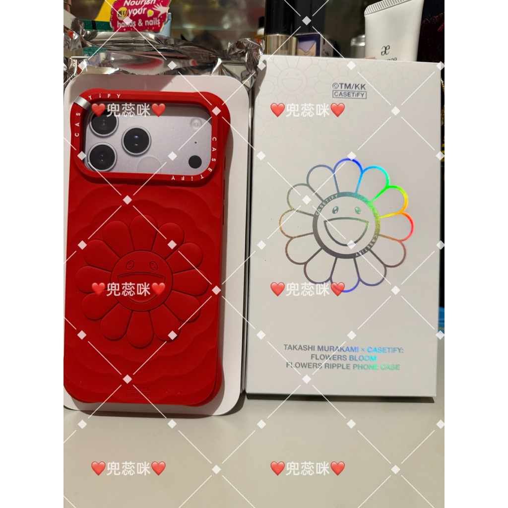 ムラカミタカシ×CASETiFY flowersbloom iPhone17ProMAX casetify 村上