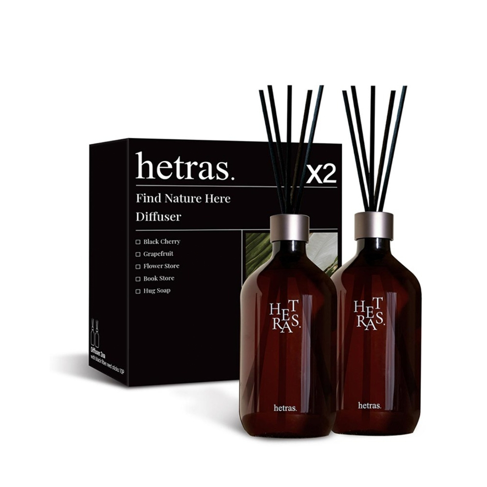 韓國HETRAS首席調香師擴香(500ml/瓶) 擴香瓶 室內擴香瓶 芳香劑 室內香氛香味持久不刺鼻 廁所/客廳/房間