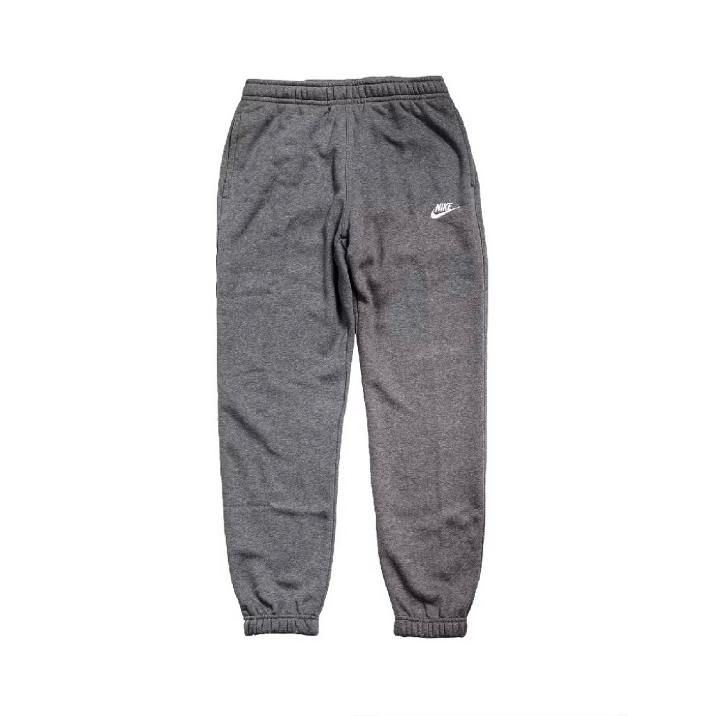 特價Nike NSW 男款 刺繡 深灰抽繩 棉褲 內刷毛  縮口棉褲BV2738-071