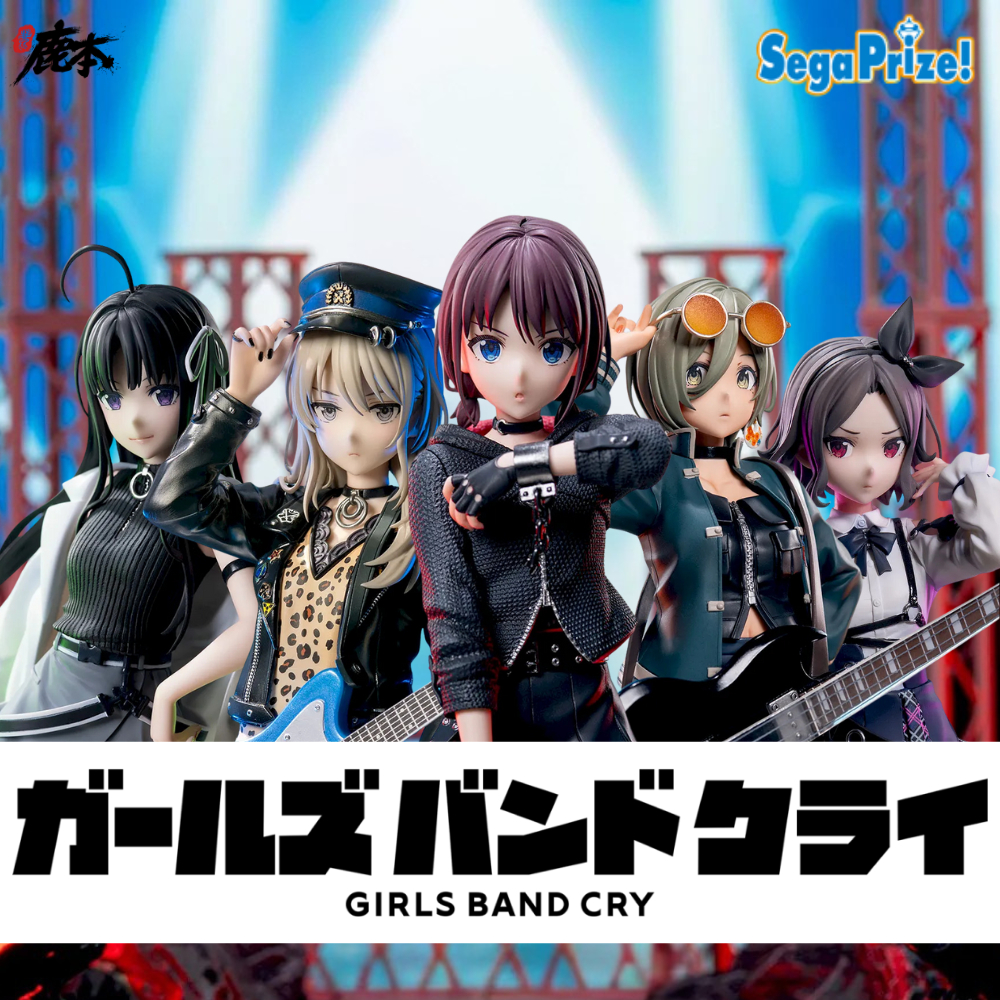 🔥鹿本🔥有貨！ 日版 景品 SEGA XStellar 少女樂團 吶喊吧 GBD 仁菜 桃香 昴 RUPA 小智 公仔