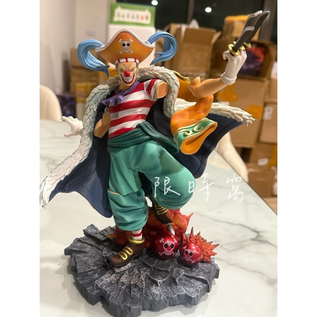 【限時窩】 現貨 航海王 海賊王 GK 小丑巴基公仔 小丑巴其 GK 手辦 七武海 公仔 擺件 雕像 生日禮物 交換禮物