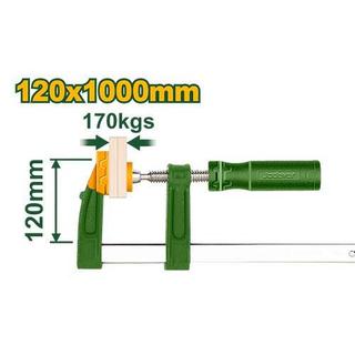 JADEVER膠柄F夾 120x1000mm(JDCP2125)