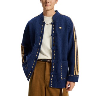 ADIDAS 男女 NY KNIT JKT U 中式唐裝外套-KR5064