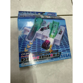 僅拆開 正版SEGA TOYS 超連鎖飛車 CR-14雙重呼滑坡發射台