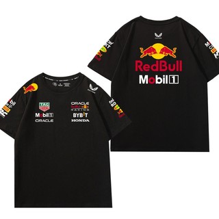 紅牛車隊 Red Bull Racing f1 T恤 短袖上衣 衣服 潮T 短T 歐美 潮流 街頭 創意 可愛 休閒穿搭