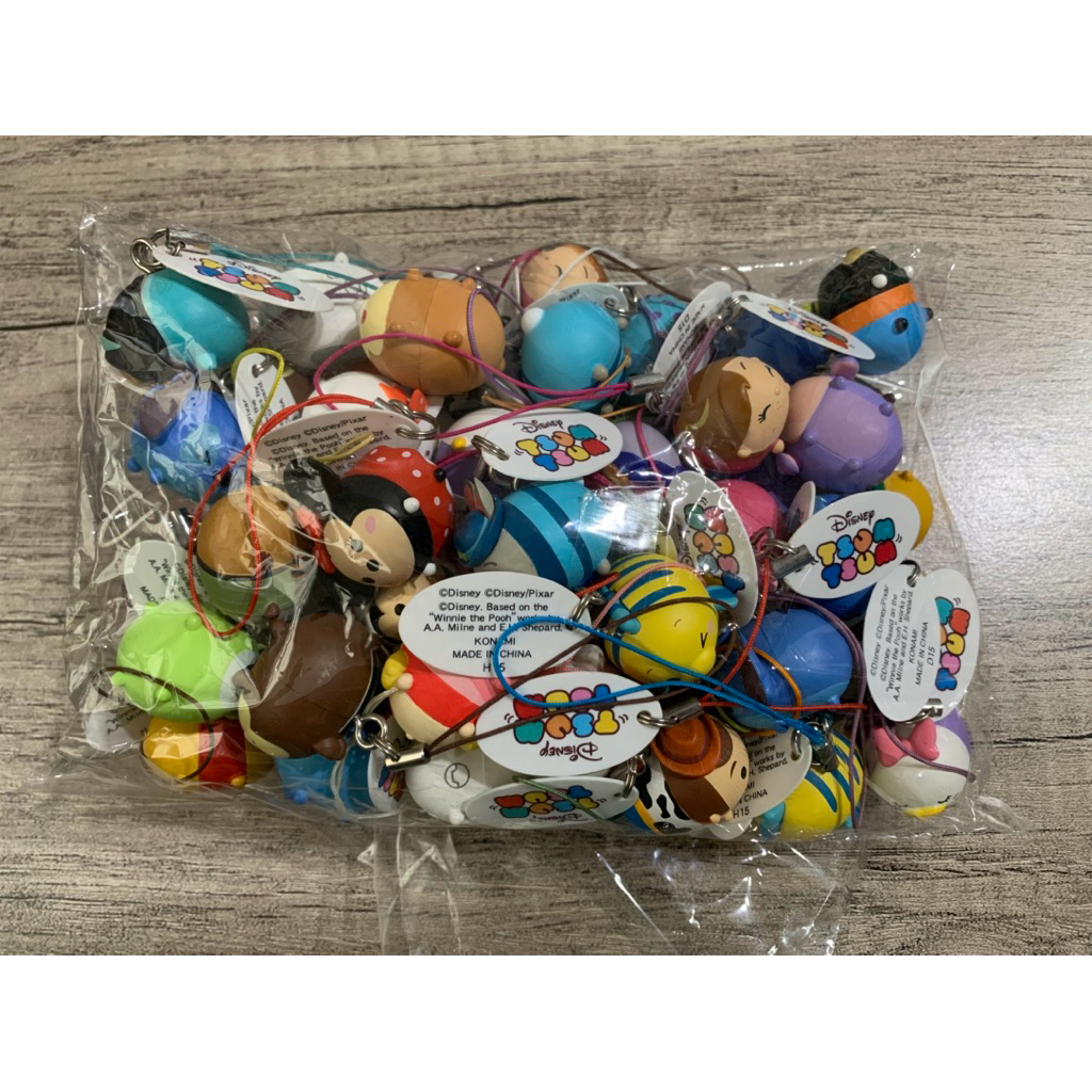 日本迪士尼 ツムツム アーケード｜TSUM TSUM｜街機 多角色 吊飾 鑰匙圈
