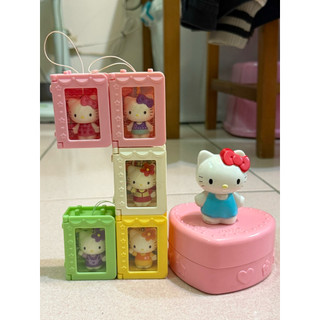 Hello Kitty吊飾積木、飾品盒 絕版二手