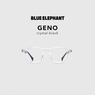 【BLUE ELEPHANT】GENO crystal-black MAIN一般款式 抗藍光眼鏡 鏡框 附盒 官方旗艦店