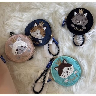 Ball&chain × chacott 🇯🇵10芭蕾舞貓貓系列 火爆斷貨粉♡ M/ 拉鏈包
