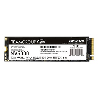 Team 十銓 NV5000 1TB M.2 PCIe 4.0 SSD 固態硬碟