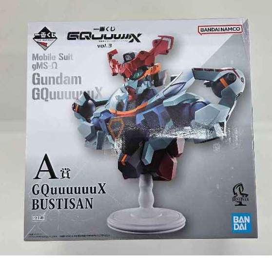 【一番賞】機動戰士鋼彈GQuuuuuuX vol.3 A賞 GQuuuuuuX胸像 模型 ( 一套只有一隻 超稀有！)