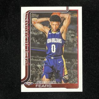 Jeremiah Fears Topps Flagship RC(庫存共9張)