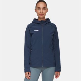 MAMMUT｜ 女款 Madris Light ML Hooded Jacket 薄刷毛連帽外套 #101403852