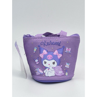 ✨艾希莉 Sanrio 三麗鷗 酷洛米小零錢包 絨毛眼罩