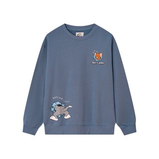 GIORDANO 男裝behind…you!印花大學TEE 湯姆貓與傑利鼠系列 01096610